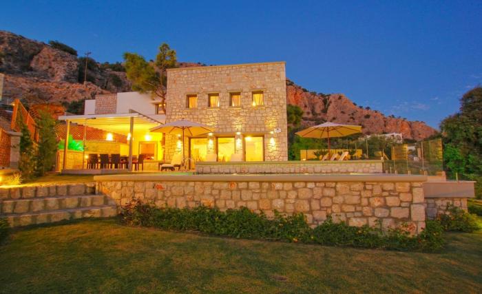 Executive Rhodes Villa Villa Luciana 3 Bedroom With Sea Views Pefkos