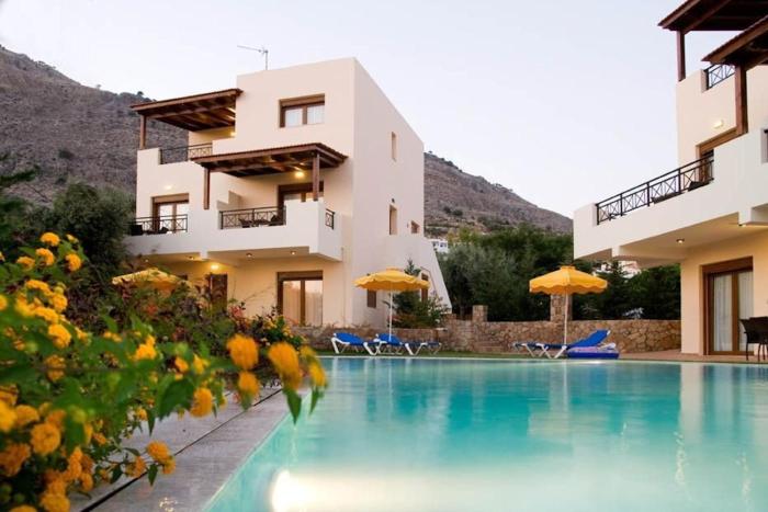Executive Rhodes Villa 2 Bedroom 2 Bathroom Villa Pefkos