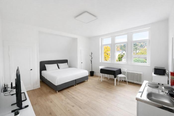 Modernes Apartment 3 in Bad Kreuznach mit einfachem 24h Self-Check-in