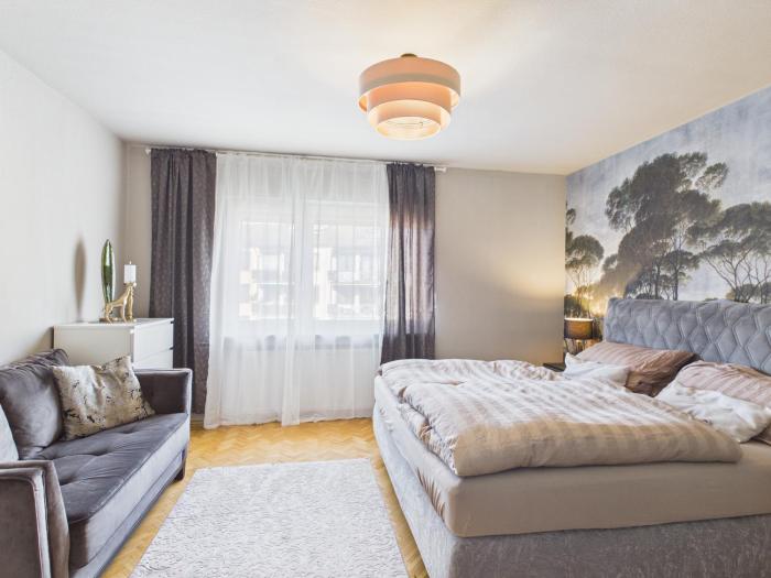 Gemütliche Ferienwohnung mit Balkon und Ausblick