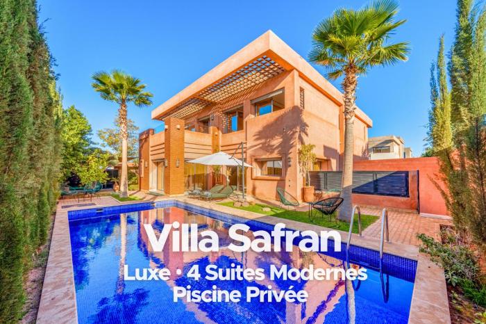 Villa Safran - Luxe - 4 Suites - Piscine Privée