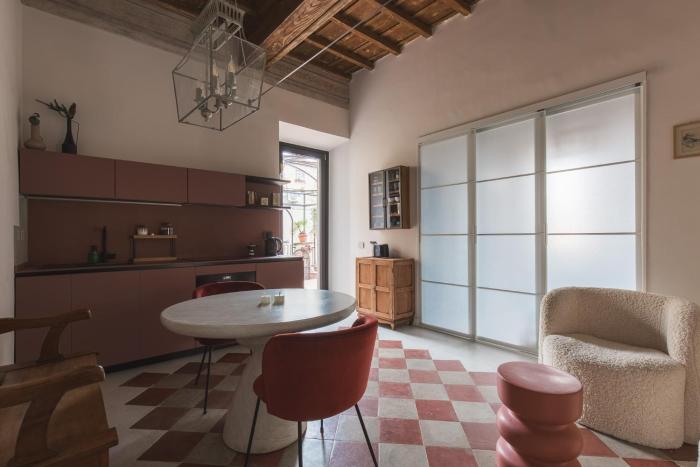 Appartamento con terrazza La Voliera di Bacco