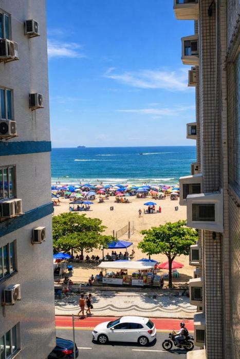 06 - Apê retrô para 4 pessoas Av Atlântica BC