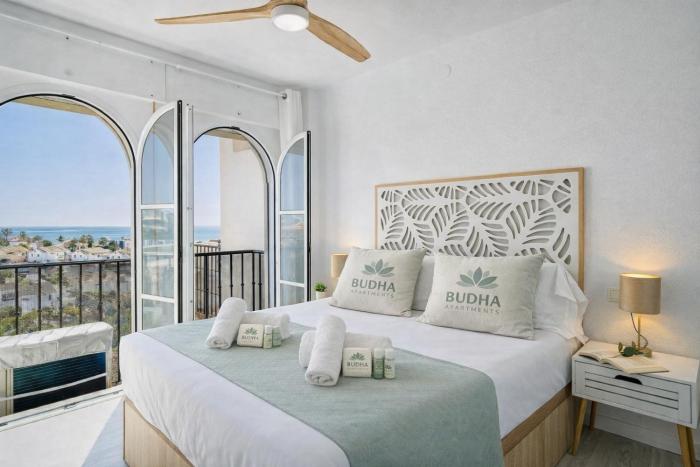 Luna del Faro VII- SeaView Terrace Apartment in Mijas By Budha Apartments