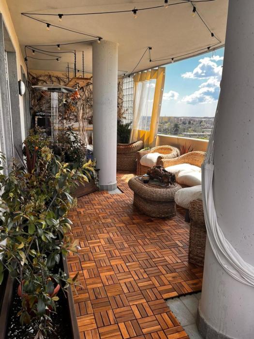 Terrazza su Roma vicino metro B e Stazione Tiburtina