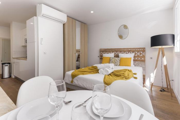 Good Vibes - 10mn from harbor, 5mn from Palais and train station, central, AC, comfy