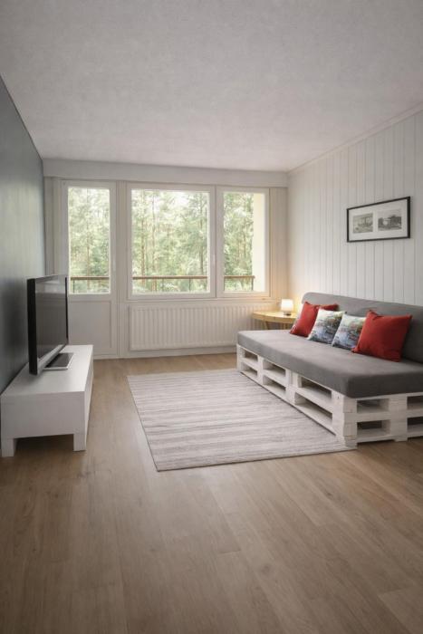 1-Bedroom Apartment with Sauna