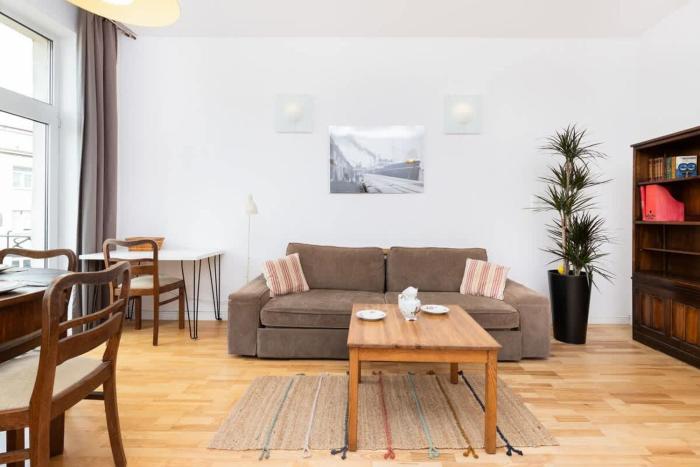 Klimatyczny i Jasny Apartament 3city w Gdyni z Dwiema Sypialniami by Noclegi Renters