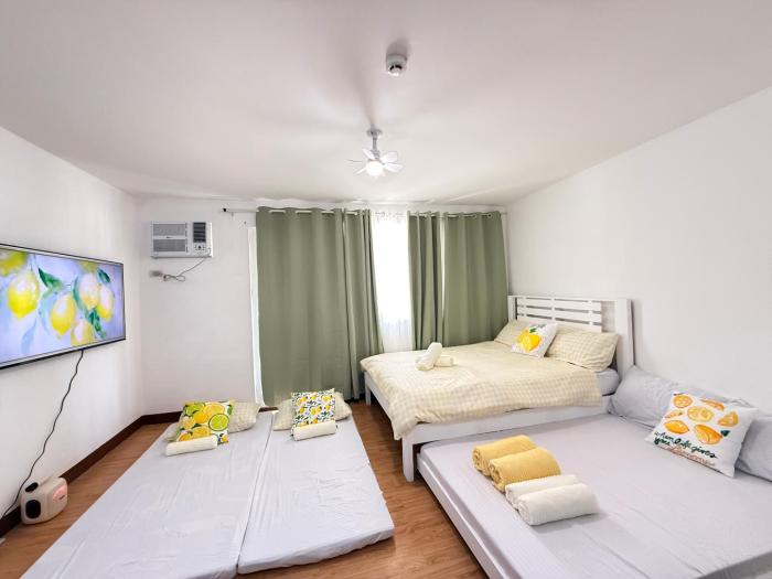 Studio For 2-6 Pax Near SM Lanang with Fast Wifi