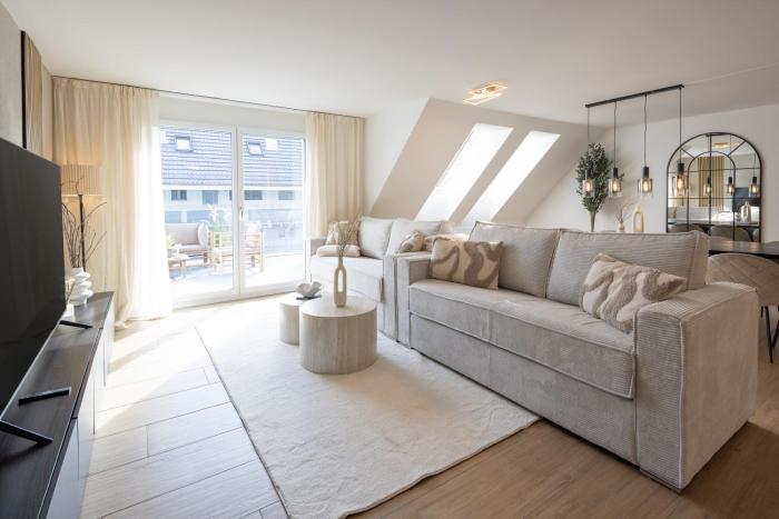 Penthouse Maisonette, Airport & City, Parking