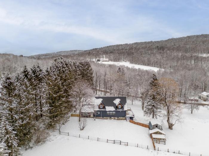 Cozy Creekside Retreat - Minutes to Delhi & Andes