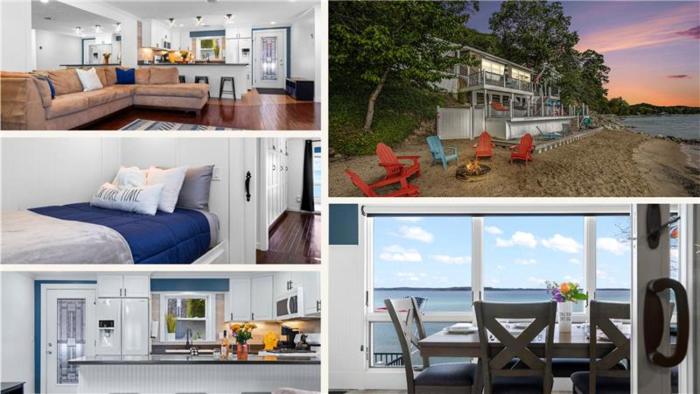 Bayshore Private Beach House w Panoramic Island Views ➠ 7633