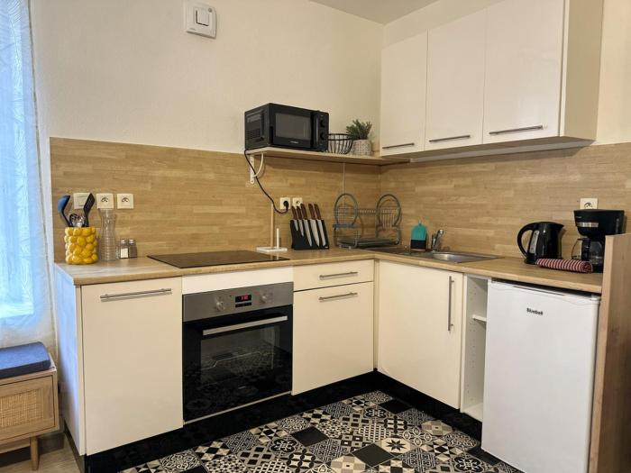 Appartement Calme - proche Halles de Merville - Terrasse