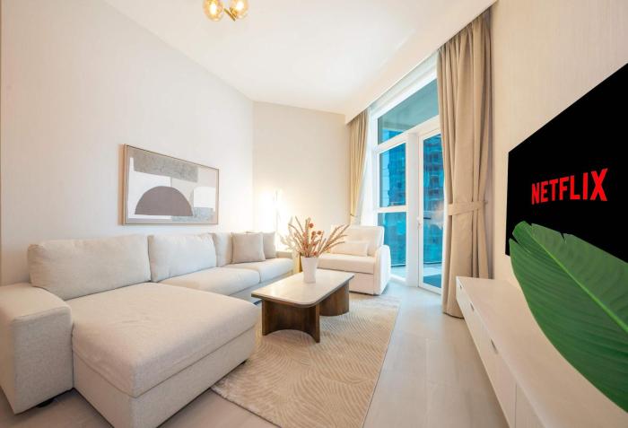 Stylish 1BR Luxury Stay Ideal for 5 Guests