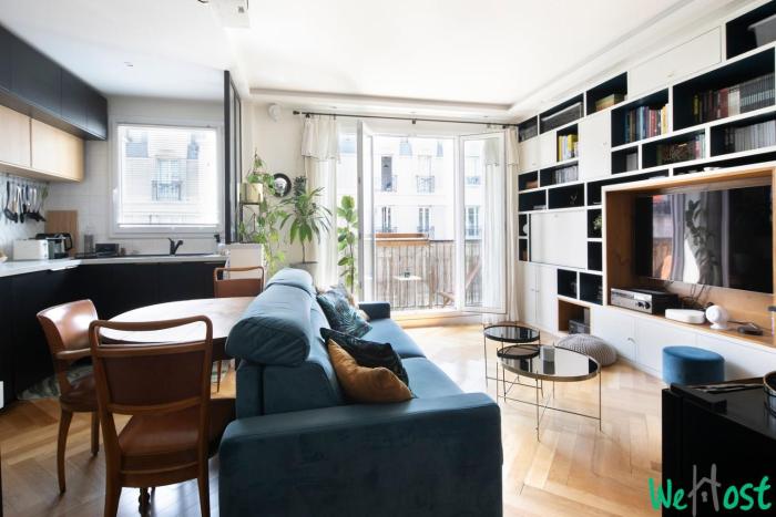 Charming Parisian apartment 2 to 4 people in Montmartre