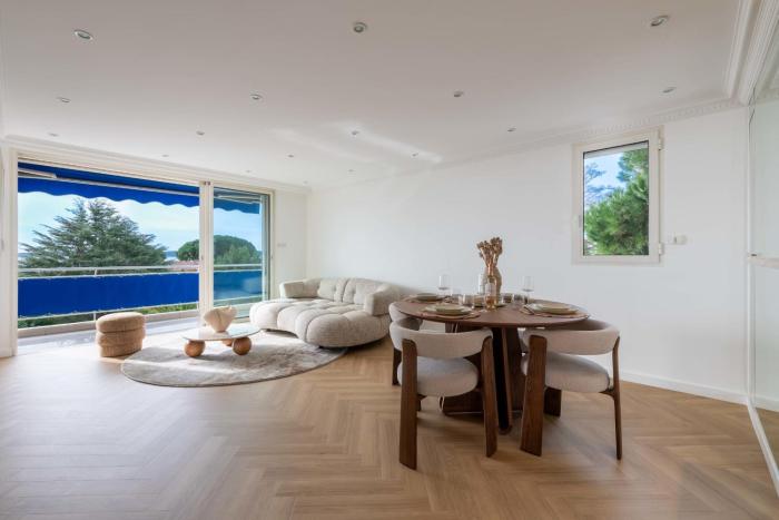 2-Br Sea-View Apartment East Cannes