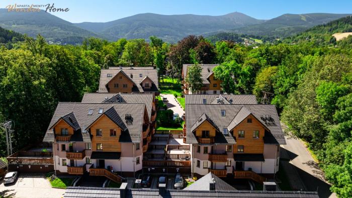 Apartament Grey w spokojnej okolicy