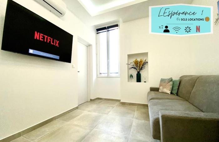 LEspérance 1 SCLS - Clim, Wifi, Le Suquet