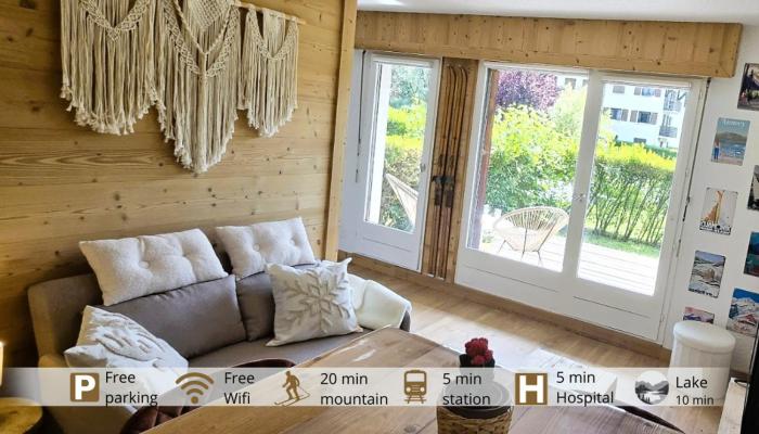 Joli studio avec terrasse