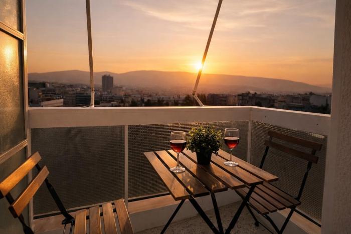 Athens View Studio Near Lycabettus Hill by MPS