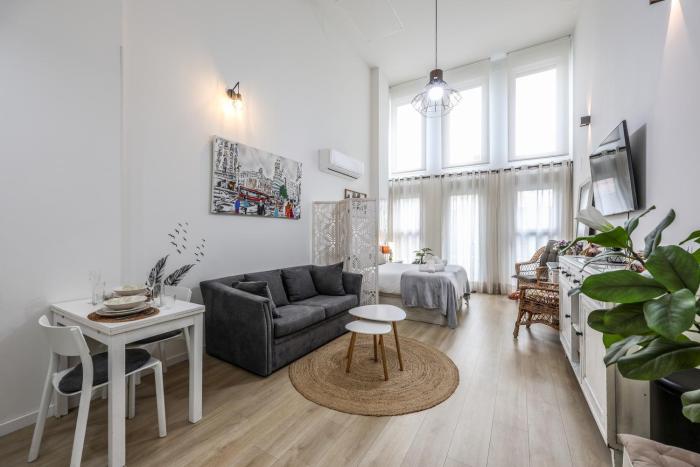 Fancy Studio with Terrace & Pool - Madrid South
