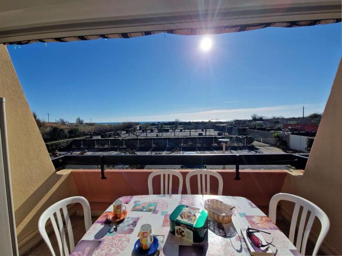 Appartement vue mer, accès plage - 4 pers. - FR-1-387-226