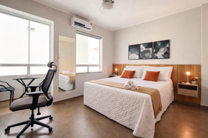 Copacabana Vibes - 3min praia & metrô - Check-in 24hr - Home Office 500mb