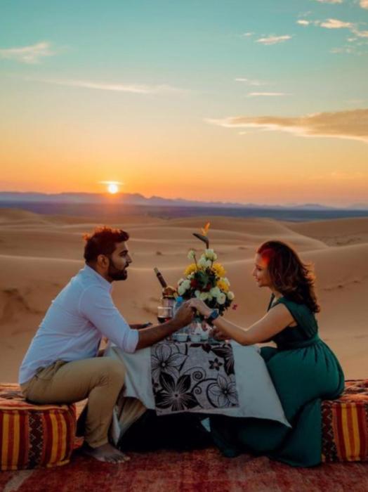 luxury desert night camp