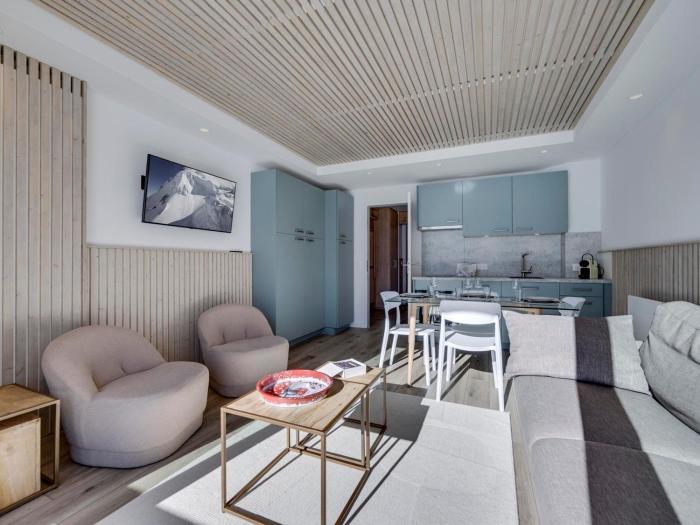 Charmant appartement rénové pour 4 à Tignes avec vue sur le lac - FR-1-641-28