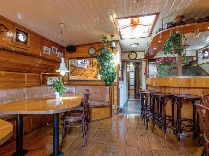 Boat in Leiden near City Center & Museums