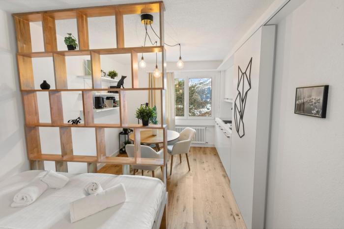 Élégant studio à proximité des pistes et des bains