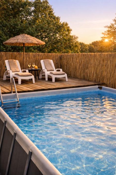 gite "La Renaudaie" - piscine