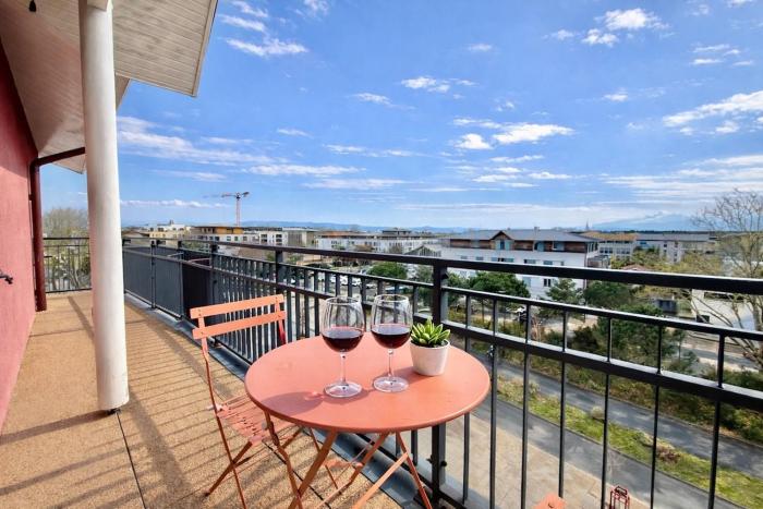 Apartment for 6 people, terrace, parking