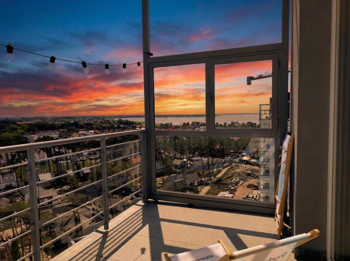 Przy Plazy Studio z Widokiem na Zalew Porta Mare 11-te Pietro - Apartament 293