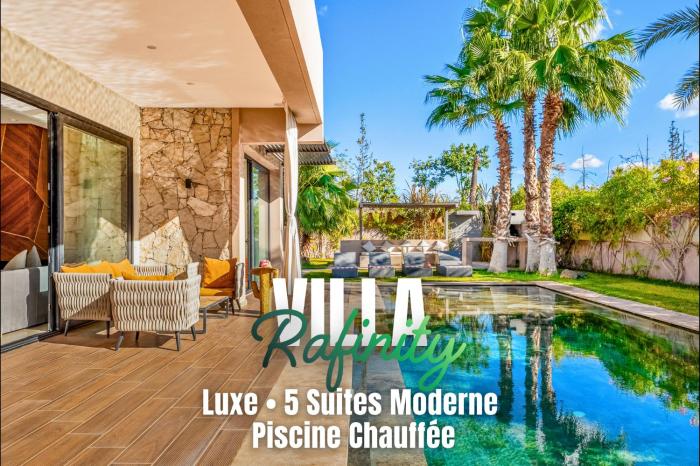 Villa Rafinity - Luxe & Élégant - 5 Suites - Piscine Chauffée