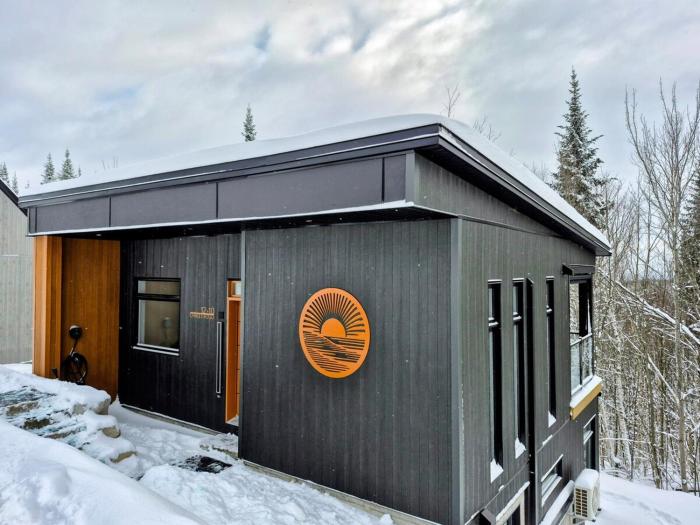 Chalet 4 saisons Mont Adstock I Sauna, Golf et Ski à 1 min, Vue Forêt