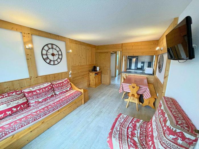 Résidence Chaviere - Ski aux pieds, appartement pour 5 personnes tout en bois au coeur des Ménuires MAE-4924