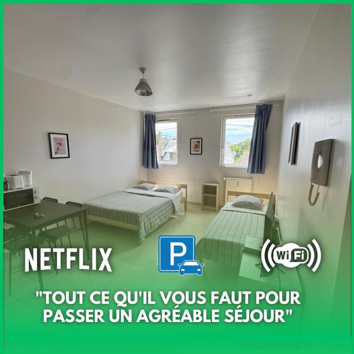 Cozy nest with Netflix, Wi-Fi and parking included