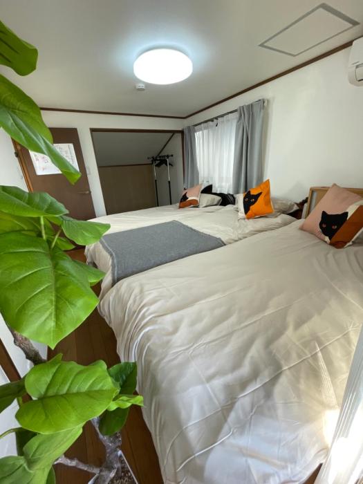 AiES Kita-Senju, 2-3rd floor, 8-minute walk from Kita-Senju Station, direct access to Tokyo Skytree, Asakusa, Akihabara, Ueno, Ginza, Roppongi, Shibuya, 6 beds, maximum occupancy 9 people, 60 square meters with Kitchen appliances