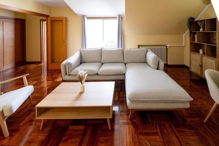 New and renovated penthouse with a terrace in the center 2C