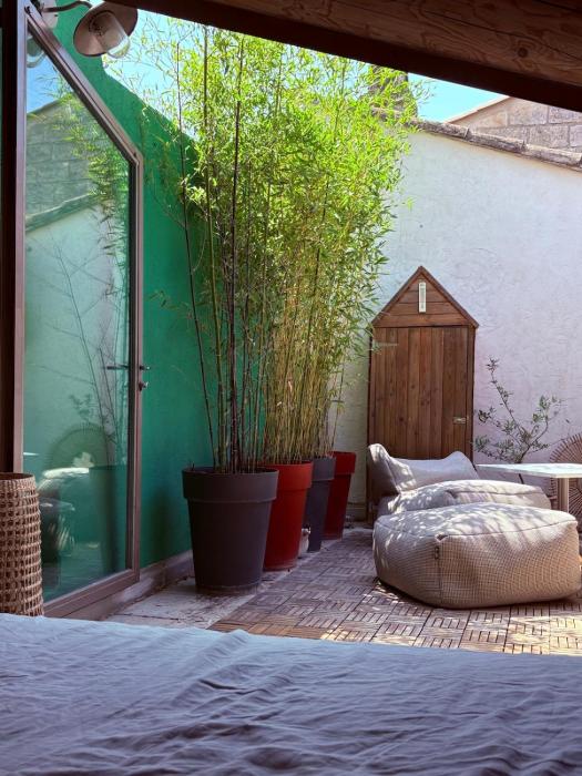 Maison loft romantique centre village