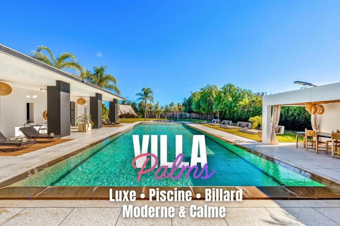 Villa Palms - Sérénité & Confort - Piscine Privée