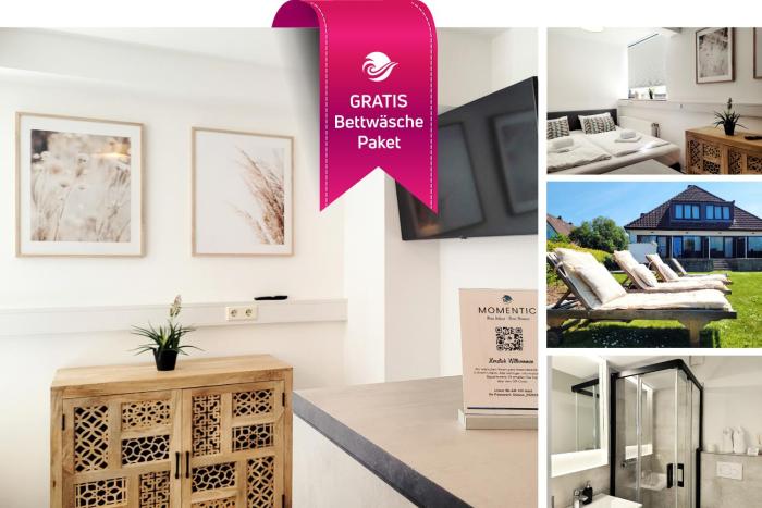 Strandnahe Mini Ferienwohnung im Souterrain mit gratis Wäschepaket