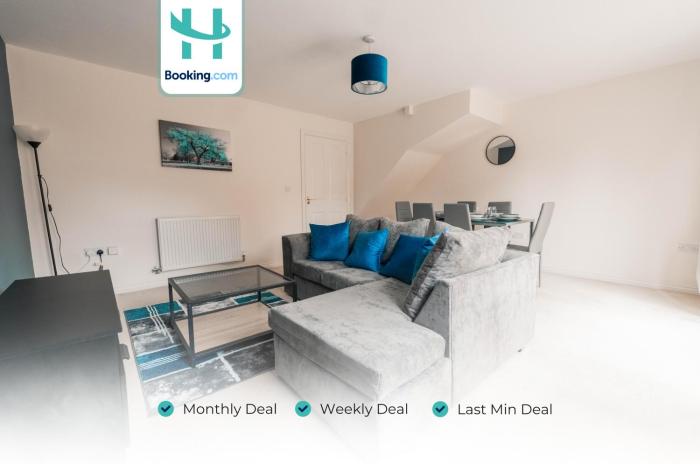 3BDR House By Hyped Properties Short Term Rental Agency With Free Private Parking & Great Location Smethwick