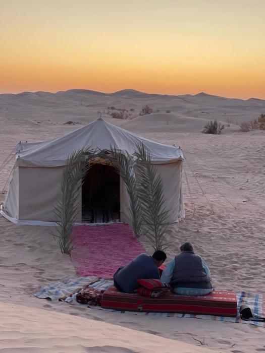 Wild Desert Camp in Sabria with Camel Trek