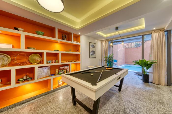 Maison Zen 4 Suites, Private Indoor Pool, Jacuzzi & Gym, Central Marrakech