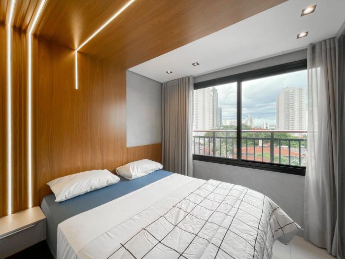 Flat Central com Quarto Privativo para 5 Pessoas