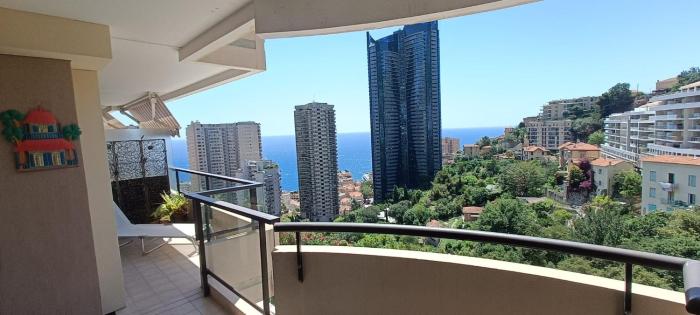 T2 BEAUSOLEIL Vue mer & Monaco Terrasse Piscine Parking