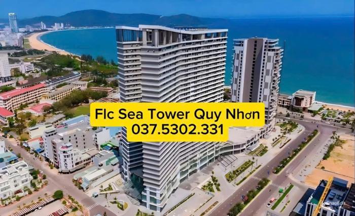 Ban công view biển, bồn tắm - Apartment Flc Sea Tower Quy Nhơn