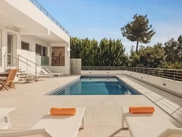 La villa ofrece una combinación perfecta de confort